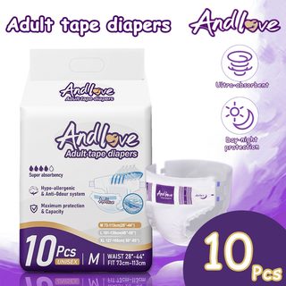 ANDLOVE Adult Tape Diaper (10 pcs)